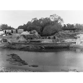 Construction of Torrens Floodwater Scheme