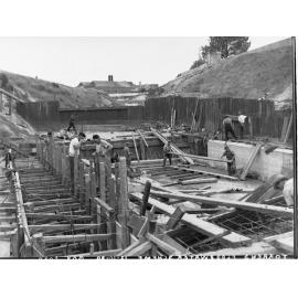 Torrens Floodwater Scheme Showing Men at Work