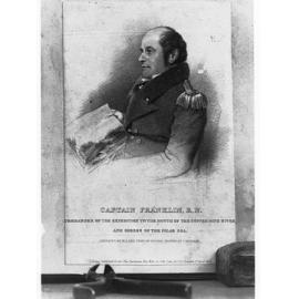 Portrait of Captain John Franklin (1786 to 1847) - Commander of the expedition to the mounth of the copper-mine river and shores of the polar sea