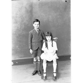 Boy and girl - of the Price family