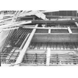 Glenelg Treatment Works, details of floor beams, preliminary settling tank