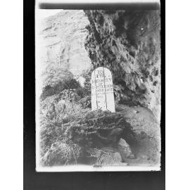 Grave of G Peterson, whaler, who died October 8 1838