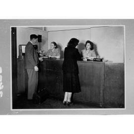 Reconstruction training school - Education Dept. - enquiry counter