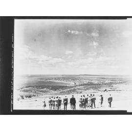 People looking at Dutton Bay, Port Lincoln
