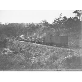 SAR "R" class locomotive near Upper Sturt