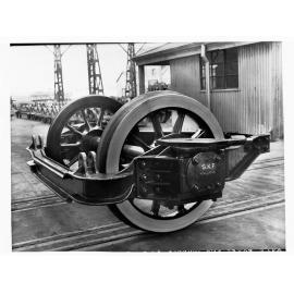 Axle and bearings - Islington Railway workshop