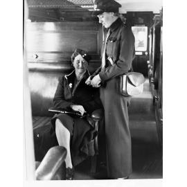 South Australian Railway female ticket collectors