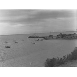 Kingscote Jetty, Kangaroo Island, sailing boats in the sea