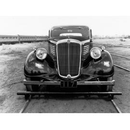 Morris Rail Motor Front View