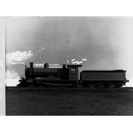 N Class Railway Locomotive No 53 and Tender