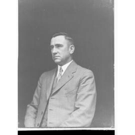 Portrait of unidentified man