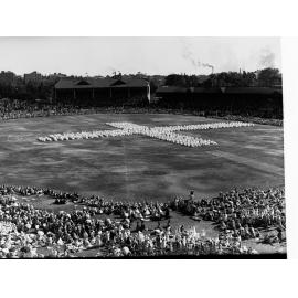 School children's pageant - Adelaide Oval for state centenary