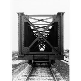 Girder for Light River Railway Bridge, taken at Dry Creek