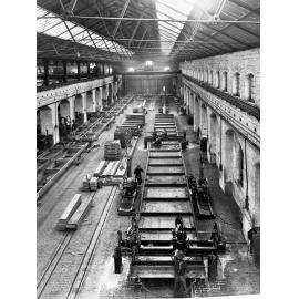 Girder For River Light Railway Bridge at Islington Workshops