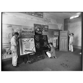 Trade School Sign Painting