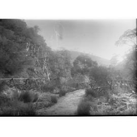 Path and bridge at Morialta Reserve