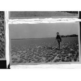 Man Standing in Fields of Lucerne