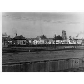Billboard on Adelaide Railway Station