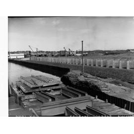 Construction of Goolwa Barrage
