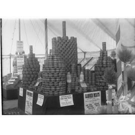 Canned Meats at Government Exhibit at Adelaide