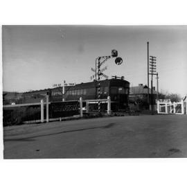 Rail Car at Unley Park Railway Crossing