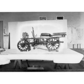 Railway Motor Tricycle on display - South Australian Railway negatives