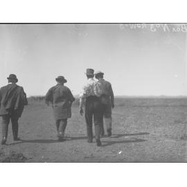 Leigh Creek Coal Mine -inspection of Leigh Creek coalfield by parliamentary party. August 1913