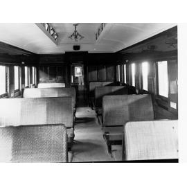 Suburban Railway Carriage Interior