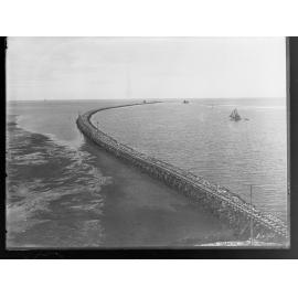 View of jetty at Outer Harbor, South Australia