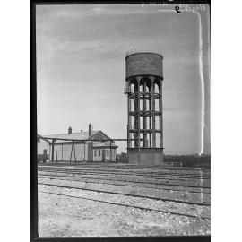Water tower at Islington Railway Workshops 