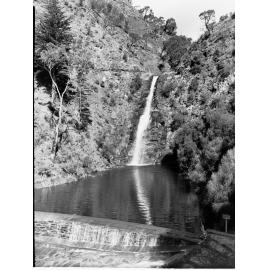 Waterfall Gully Showing Waterfall