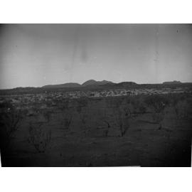 View of Central Group of Everard Ranges Mount Illbillee Elder Expedition