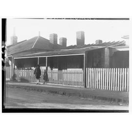 House at 183 Flinders Street, Adelaide - little girl on path