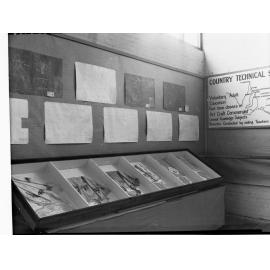 Country Technical Schools exhibition showing embroidery