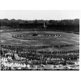 School children's pageant - Adelaide Oval for state centenary