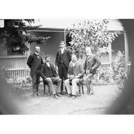 Group Portrait of Calvert Expedition to Western Australia by L Wells - 1896-1897