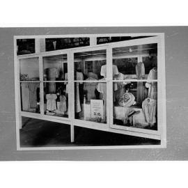 Education Dept. - clothing and handicraft display (made by girls 13 to 16 years)