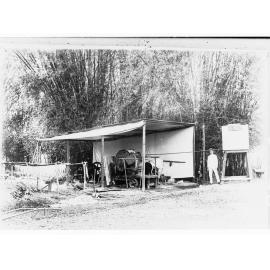 Sisal hemp machinery at Botanical Gardens, Palmerston - Northern Territory