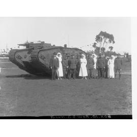 Tank on Unley Oval