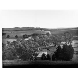 View from Chateau Tanunda Wine Cellars