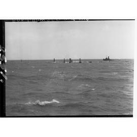 View showing Glenelg breakwater