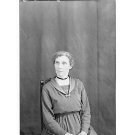 Portrait of a lady - unidentified - no other information recorded
