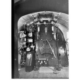 Engine cab of locomotive