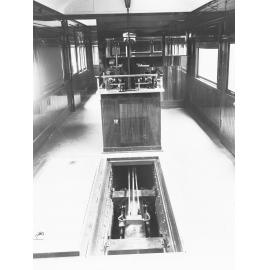 Interior of Dynamometer Car