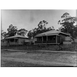 Mount Gambier Woods and Forests showing two weatherboard houses