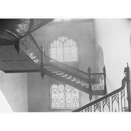 Staircase in the South Australian School of Mines and Industries, Brookman building - (now Adelaide University Building )