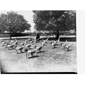 North Adelaide School Calisthenics, c1945