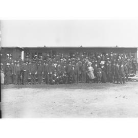 Opening of Pinnaroo railway line