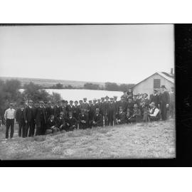 Parliamentary party church service at Leigh Creek, South Australia
