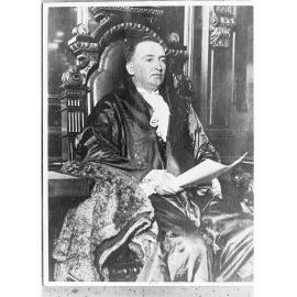 Portrait of Mr E J Shepherd - Biographical Register page 204 (Speaker of State Parliament 1933 to 1956)